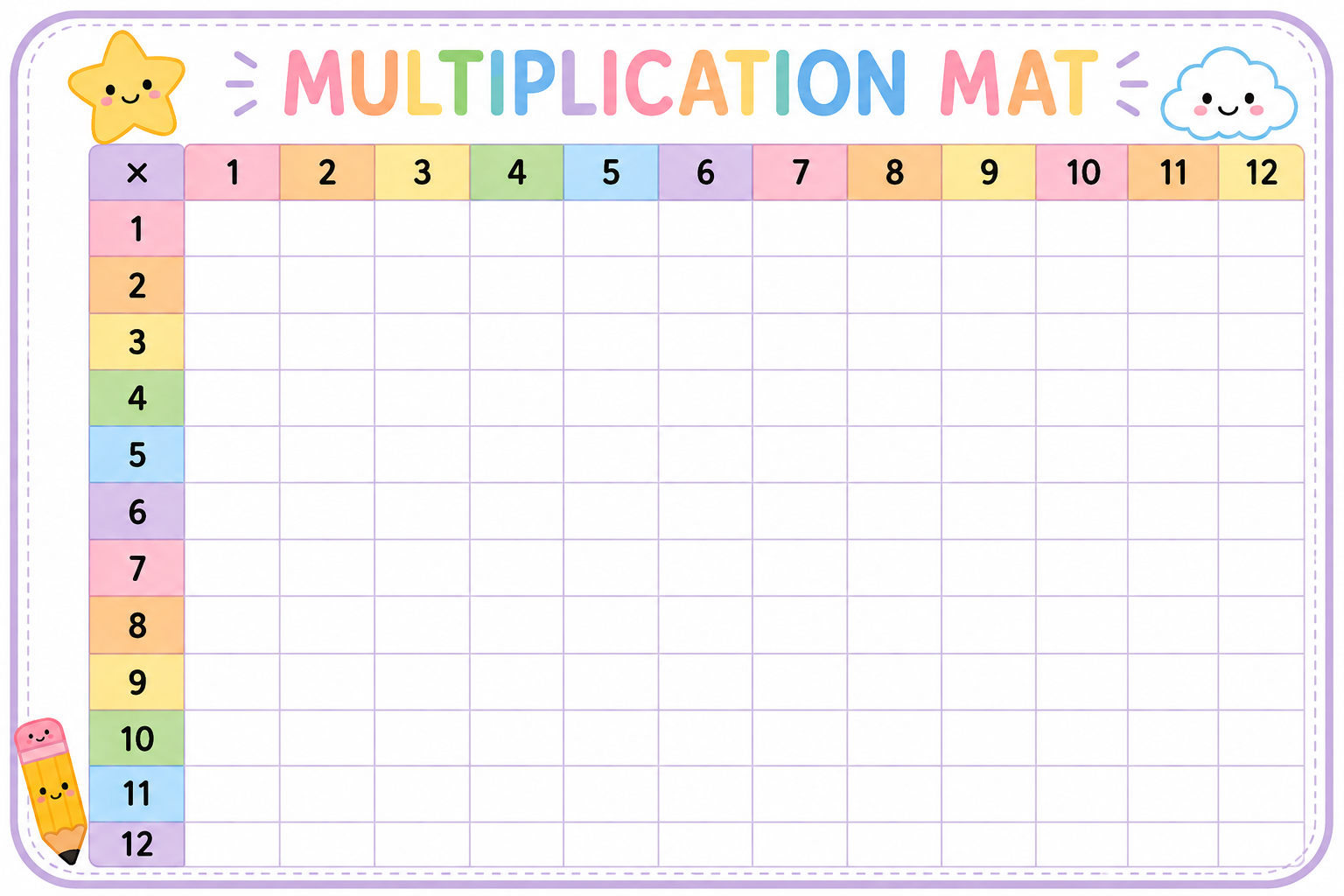 Preview of Maths Mats
